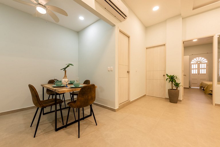 Apto con balcón en en Centro Historico - Zaher G