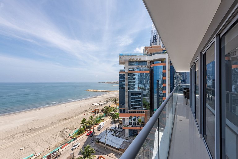 Hermoso Apto Frente al Mar - Morros City 801