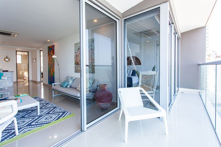 Lujoso Apto de 2 Hab en Piso 14 Morros City