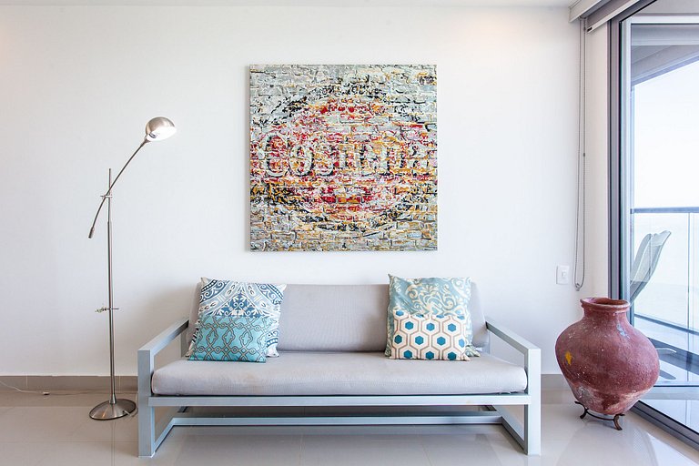 Lujoso Apto de 2 Hab en Piso 14 Morros City