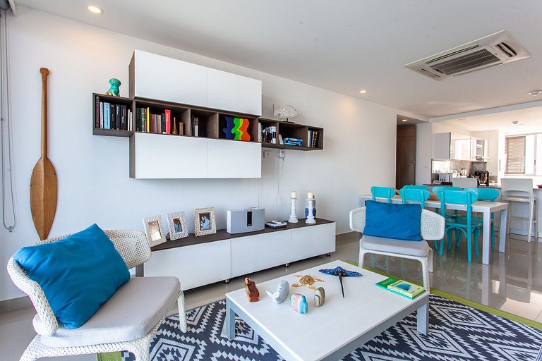 Lujoso Apto de 2 Hab en Piso 14 Morros City