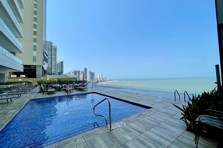 Condominio H2-Luxurious 2 BR / 16th F - Bocagrande