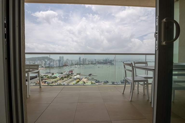 Espectacular Apto en H2 piso 20!