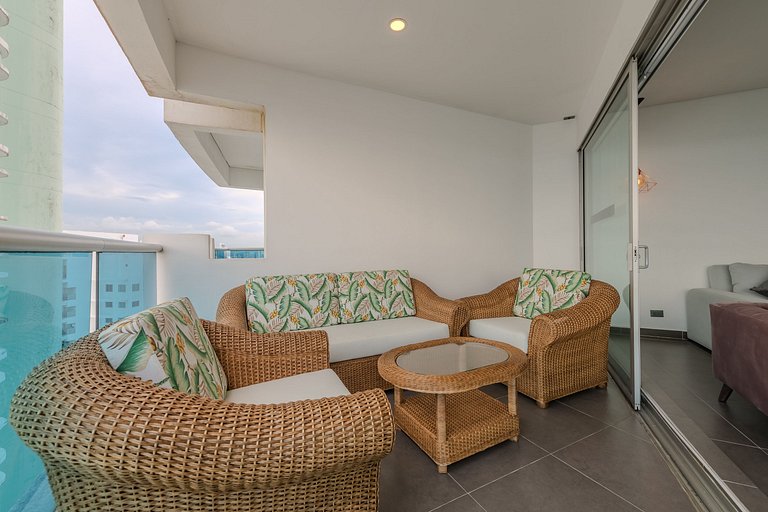 Espectacular vista al mar - Infinito 2502