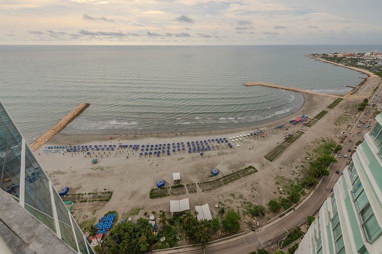 Espectacular vista al mar - Infinito 2502