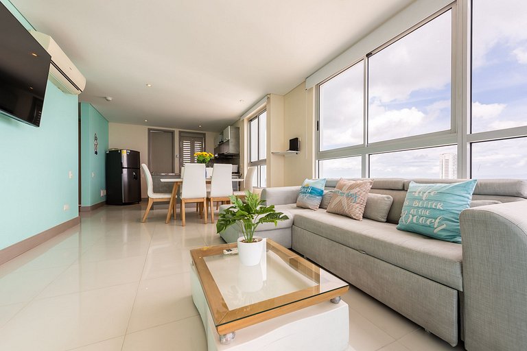 Espectacular apt en el piso 29 en Palmetto Beach