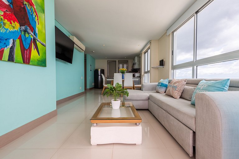 Espectacular apt en el piso 29 en Palmetto Beach