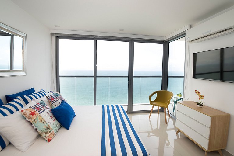 Espectacular Apto 1 Hab en Bocagrande - 2504