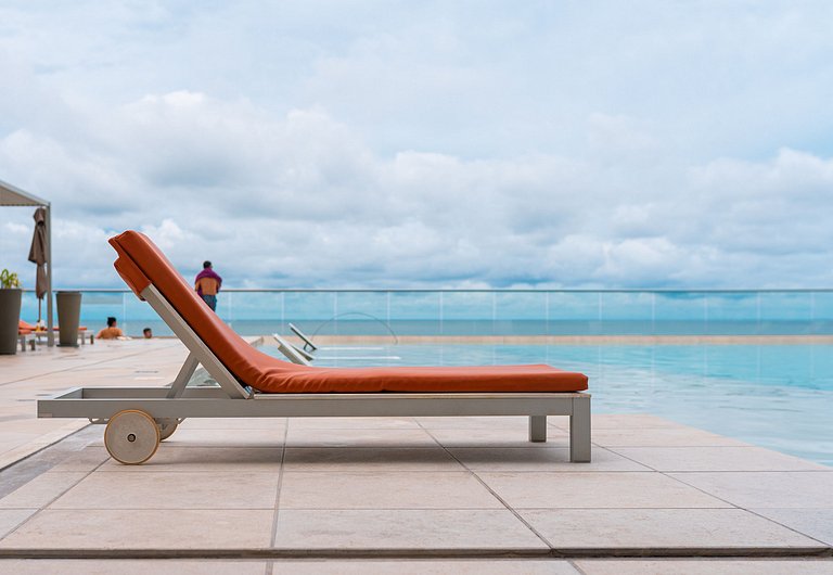 Espectacular Apto 1 Hab en Bocagrande - 2504