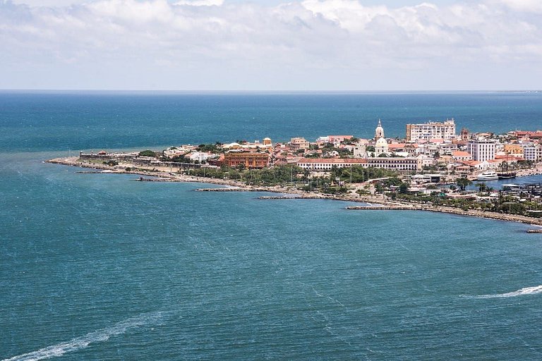 Espectacular Apto 1 Hab en Bocagrande - 2504