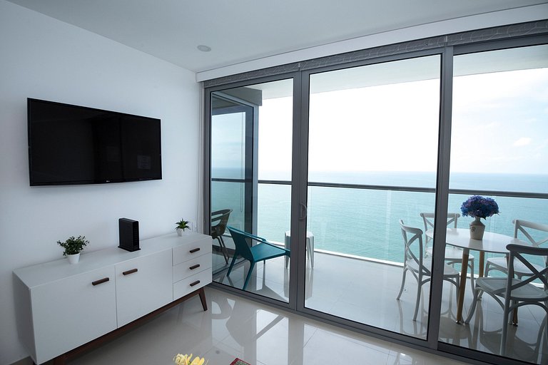 Espectacular Apto 1 Hab en Bocagrande - 2504