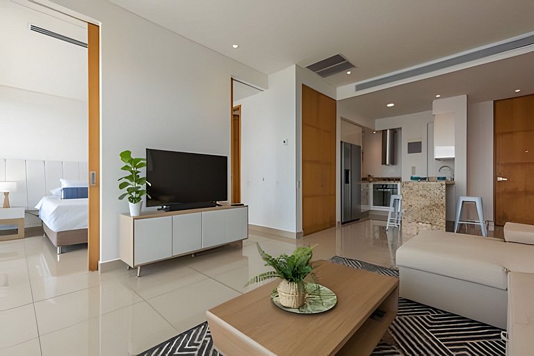 ¡Espectacular Vista a la bahía! Piso 26 H2 Hyatt