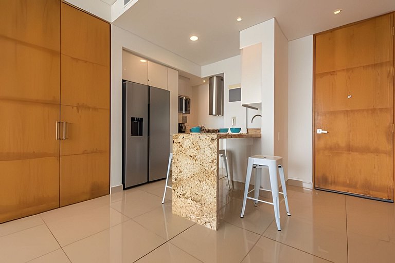 ¡Espectacular Vista a la bahía! Piso 26 H2 Hyatt