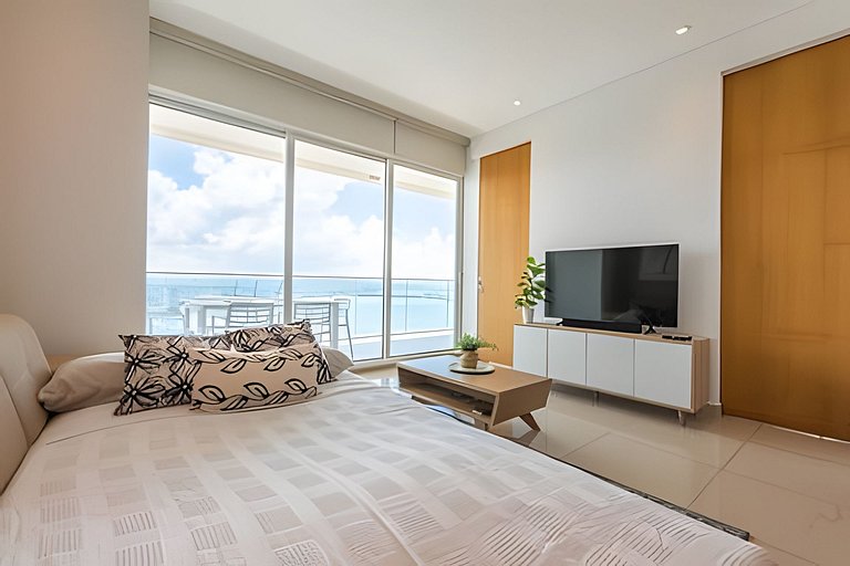 ¡Espectacular Vista a la bahía! Piso 26 H2 Hyatt