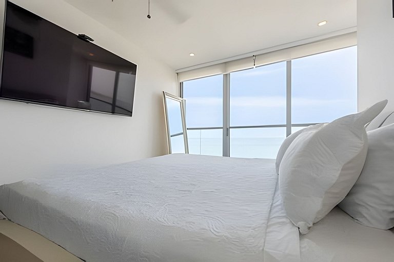 Hermoso Apto Frente al Mar - Morros City 801