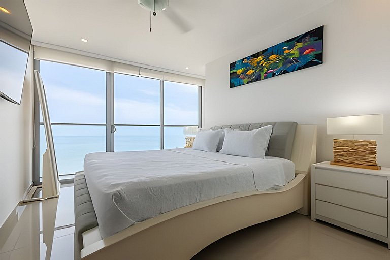 Hermoso Apto Frente al Mar - Morros City 801