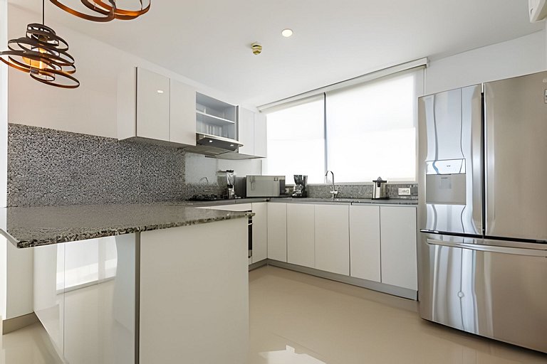 Hermoso Apto Frente al Mar - Morros City 801