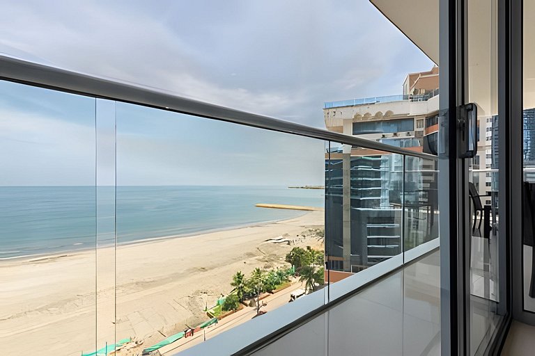 Hermoso Apto Frente al Mar - Morros City 801