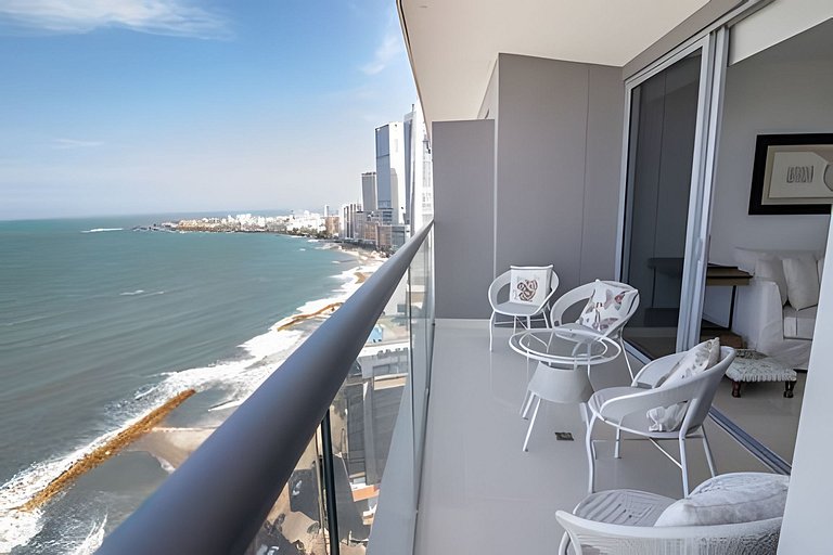 Lujoso Apto de 2 Hab en piso 20 - Morros City