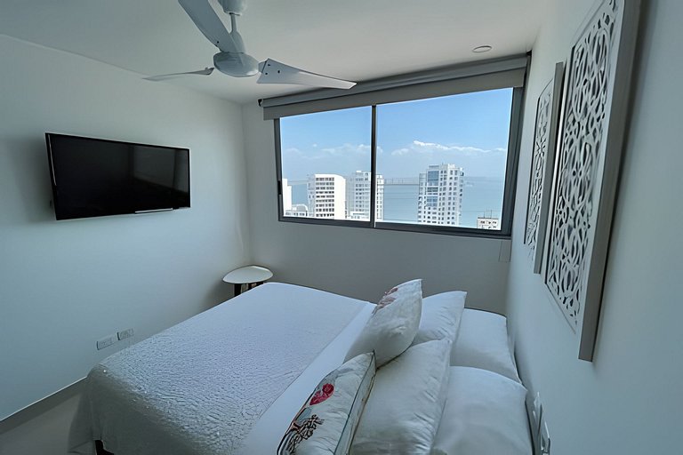 Lujoso Apto de 2 Hab en piso 20 - Morros City