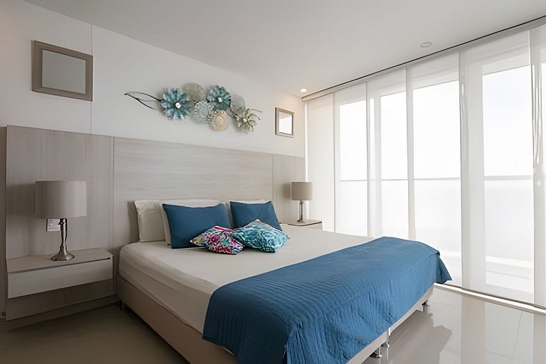 Lujoso Apto de 1 habitacion en piso 29-Morros City