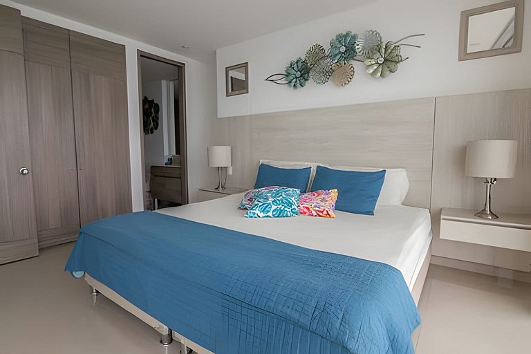 Lujoso Apto de 1 habitacion en piso 29