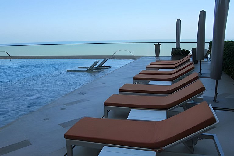 Lujoso Apto de 1 habitacion en piso 29