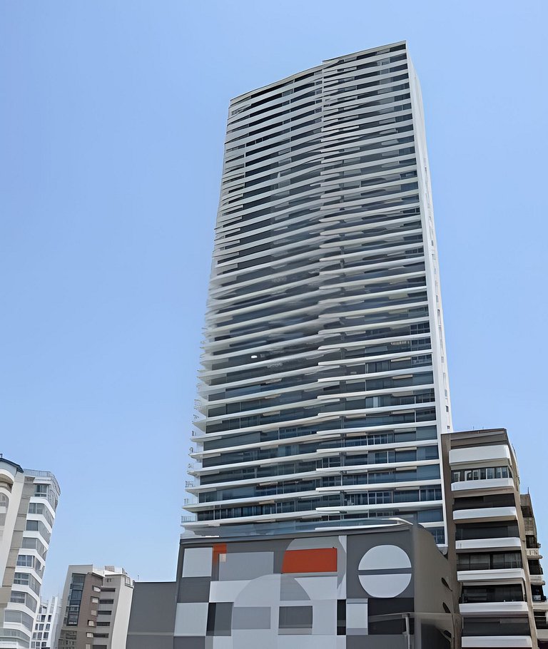 Lujoso Apto de 1 habitacion en piso 29-Morros City