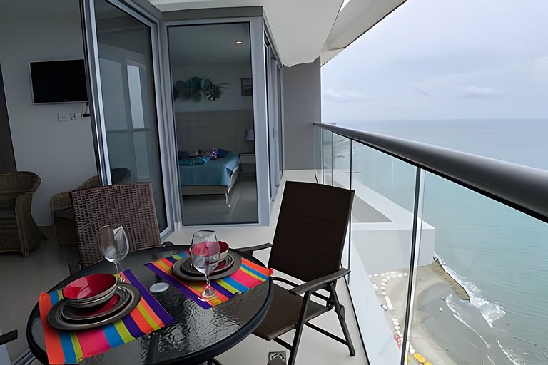 Lujoso Apto de 1 habitacion en piso 29-Morros City