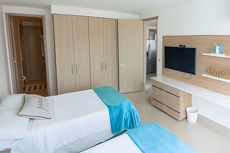 Lujoso Apto de 1 Habitación en Piso 24-Murano E