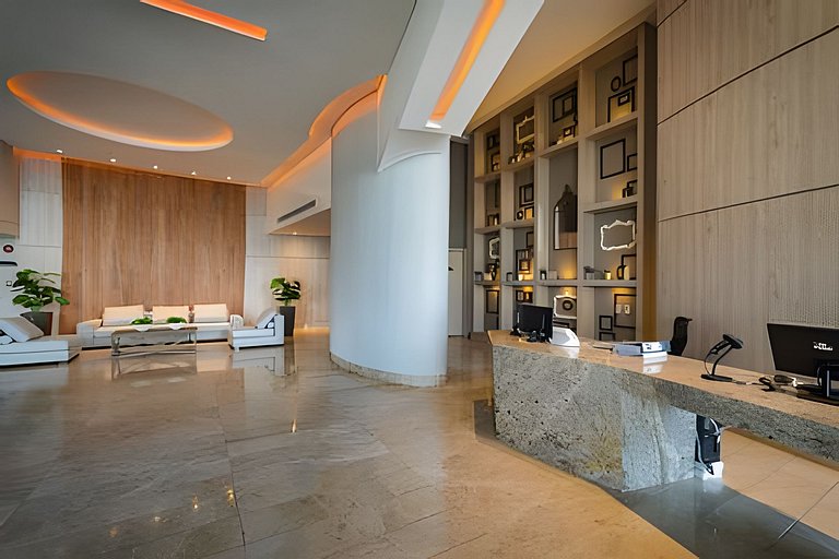 Lujoso Apto de 1 Habitación en Piso 24-Murano E