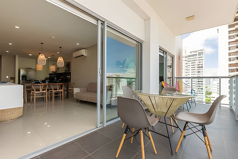 Lujoso Apto de 2 habitaciones en piso 16-Infinitum