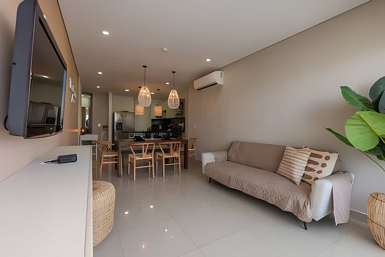 Lujoso Apto de 2 habitaciones en piso 16-Infinitum