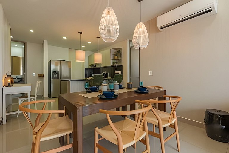 Lujoso Apto de 2 habitaciones en piso 16-Infinitum