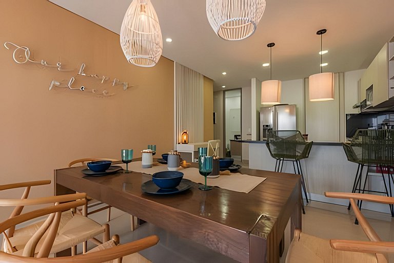 Lujoso Apto de 2 habitaciones en piso 16-Infinitum