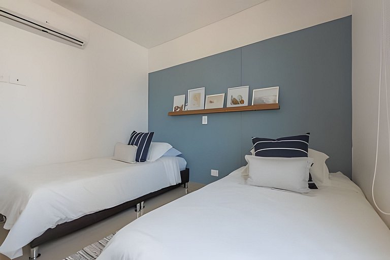 Lujoso Apto de 2 habitaciones en piso 16-Infinitum