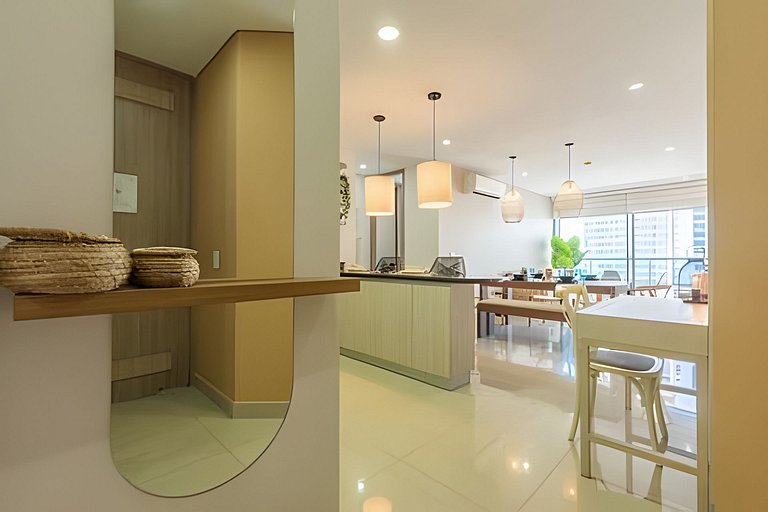 Lujoso Apto de 2 habitaciones en piso 16-Infinitum