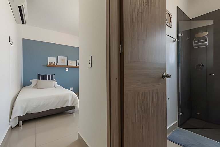 Lujoso Apto de 2 habitaciones en piso 16-Infinitum