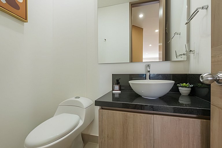 Lujoso Apto de 2 habitaciones en piso 16-Infinitum