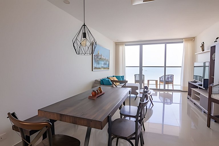 Hermoso Apto 2 Hab Piso 11 en Morros City