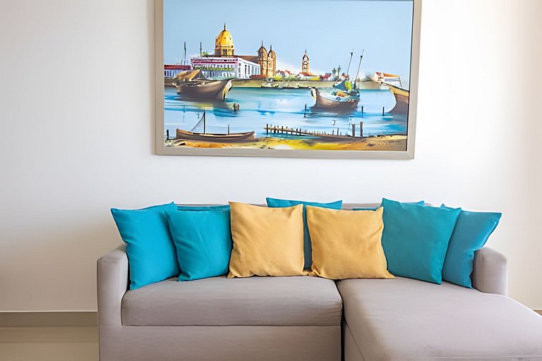 Hermoso Apto 2 Hab Piso 11 en Morros City