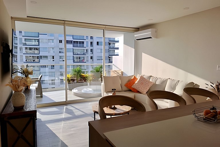 Lujoso apartamento con jacuzzi - Dominique