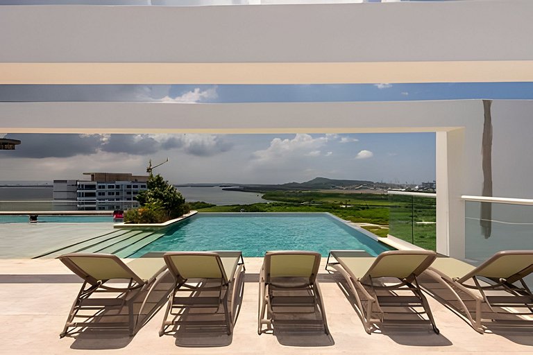 Lujoso apartamento con jacuzzi - Dominique