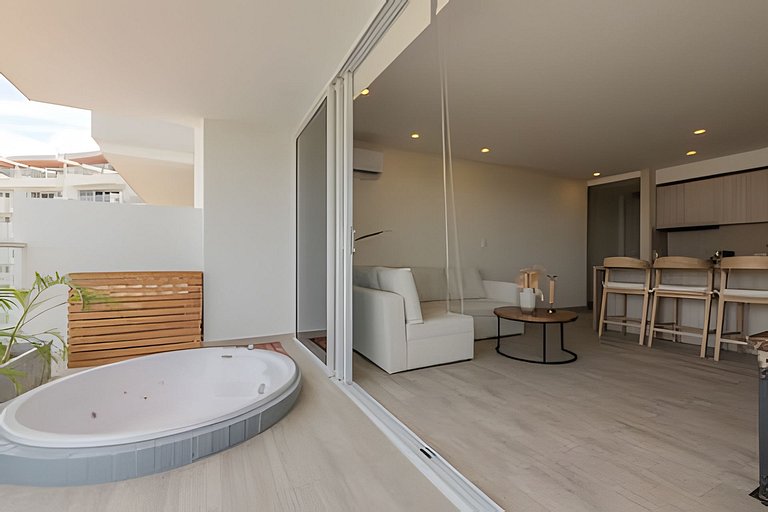 Lujoso apartamento con jacuzzi - Dominique