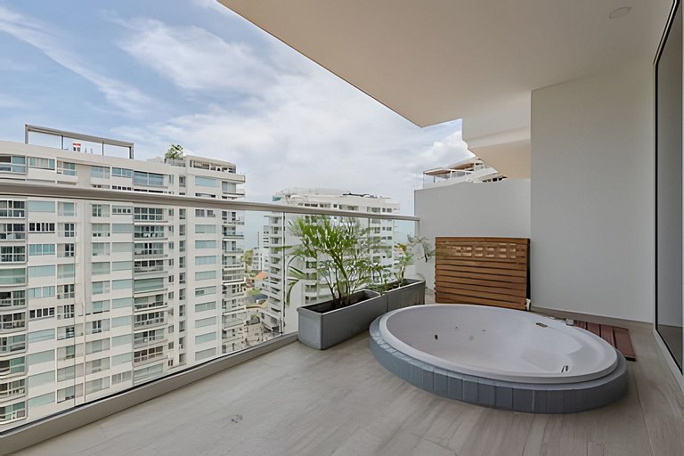 Lujoso apartamento con jacuzzi - Dominique