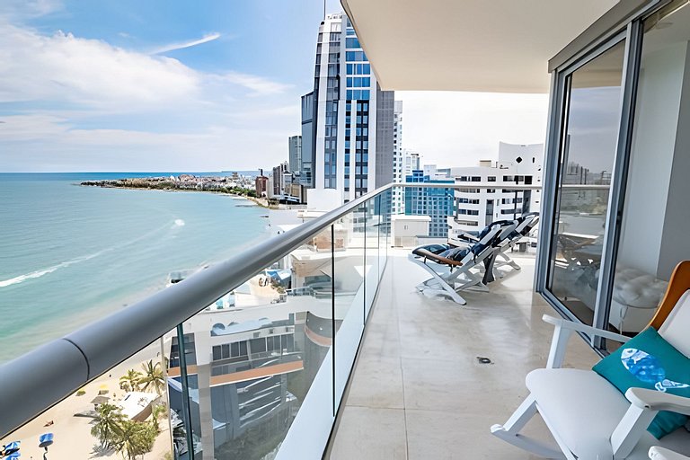 Espectacular Vista desde Piso 17 -Morros City 1701