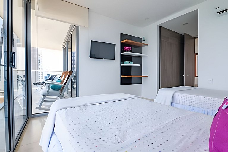 Espectacular Vista desde Piso 17 -Morros City 1701