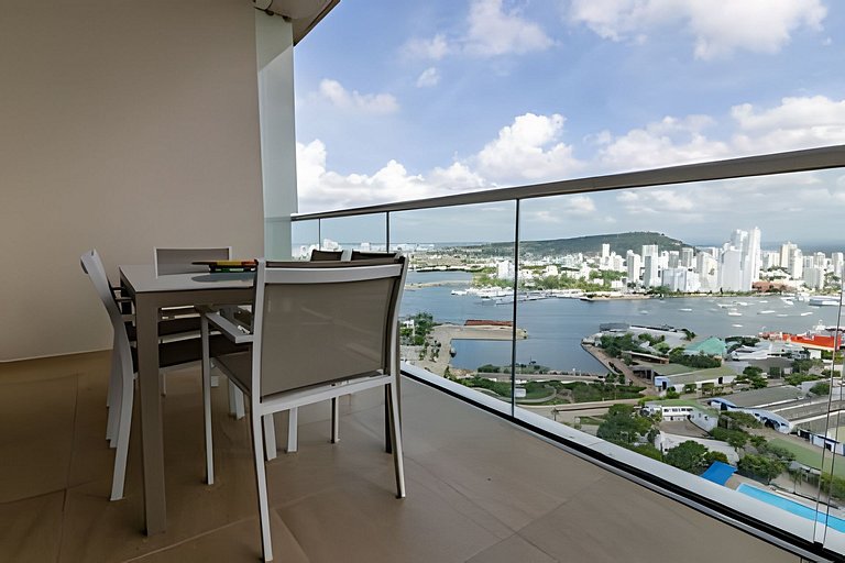 H2 Lujoso Apto 1 Hab Piso 23 Compl. Empleada