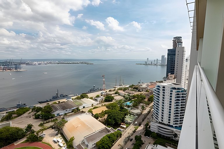 H2 Lujoso Apto 1 Hab Piso 23 Compl. Empleada