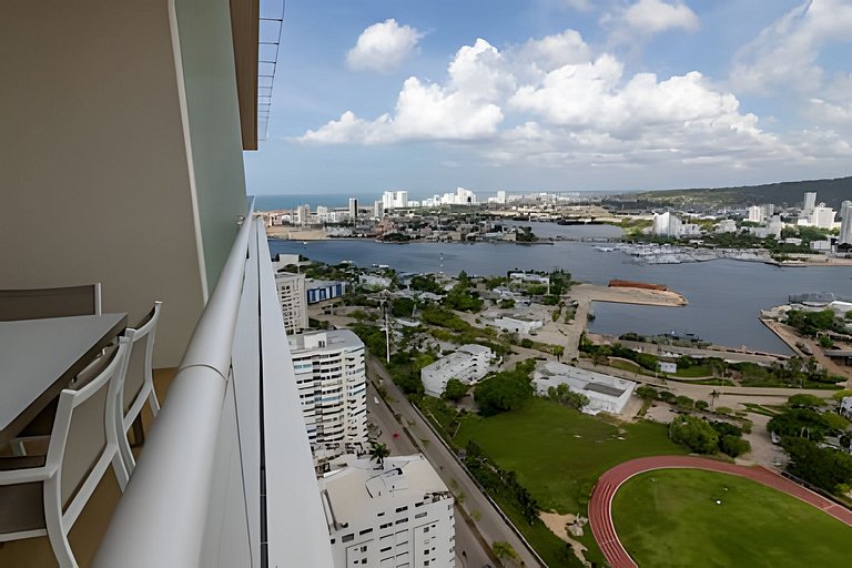 H2 Lujoso Apto 1 Hab Piso 23 Compl. Empleada